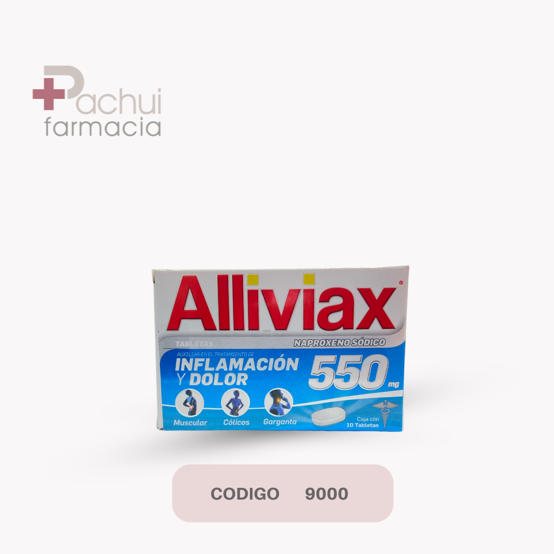 Alliviax 550 Mg Tab C/10