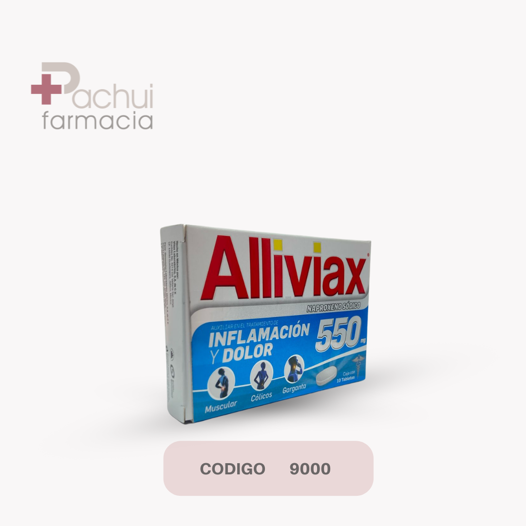 Alliviax 550 Mg Tab C/10