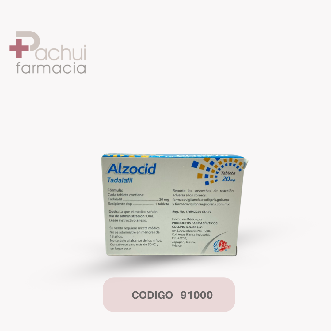 Alzocid 20 Mg C/8 Tab
