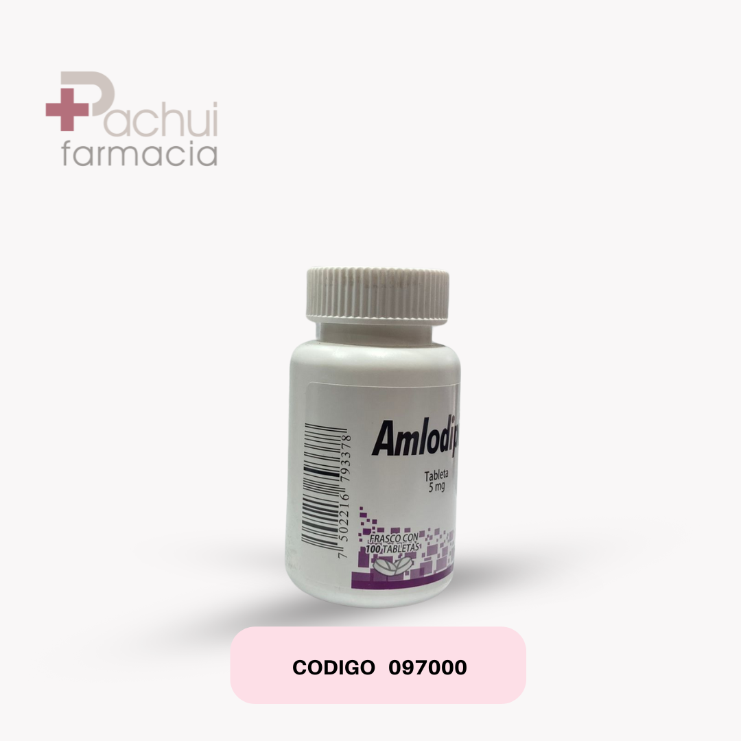 AMLODIPINO 5 MG C/100 TAB