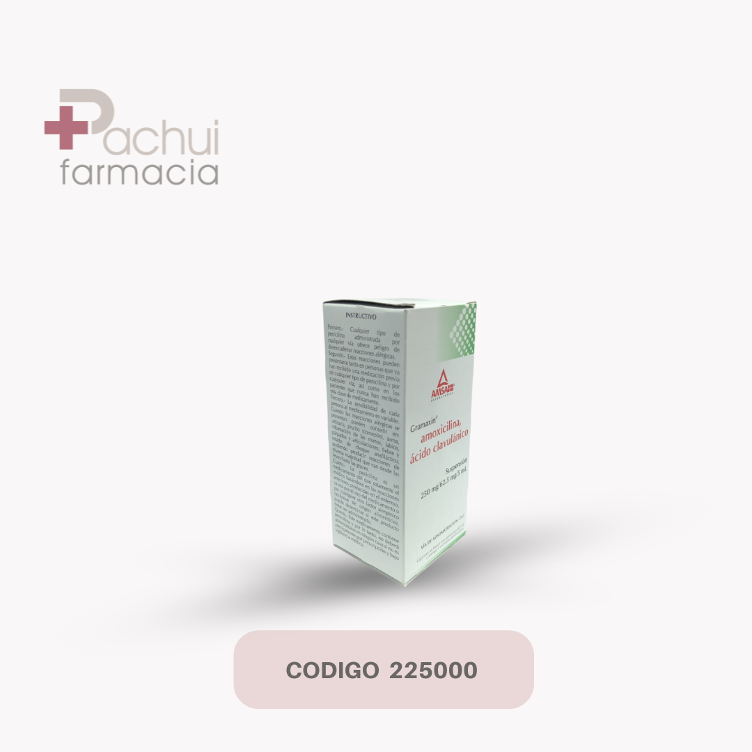 Gramaxin 1 Susp 250/62.5Mg/5/60 Ml