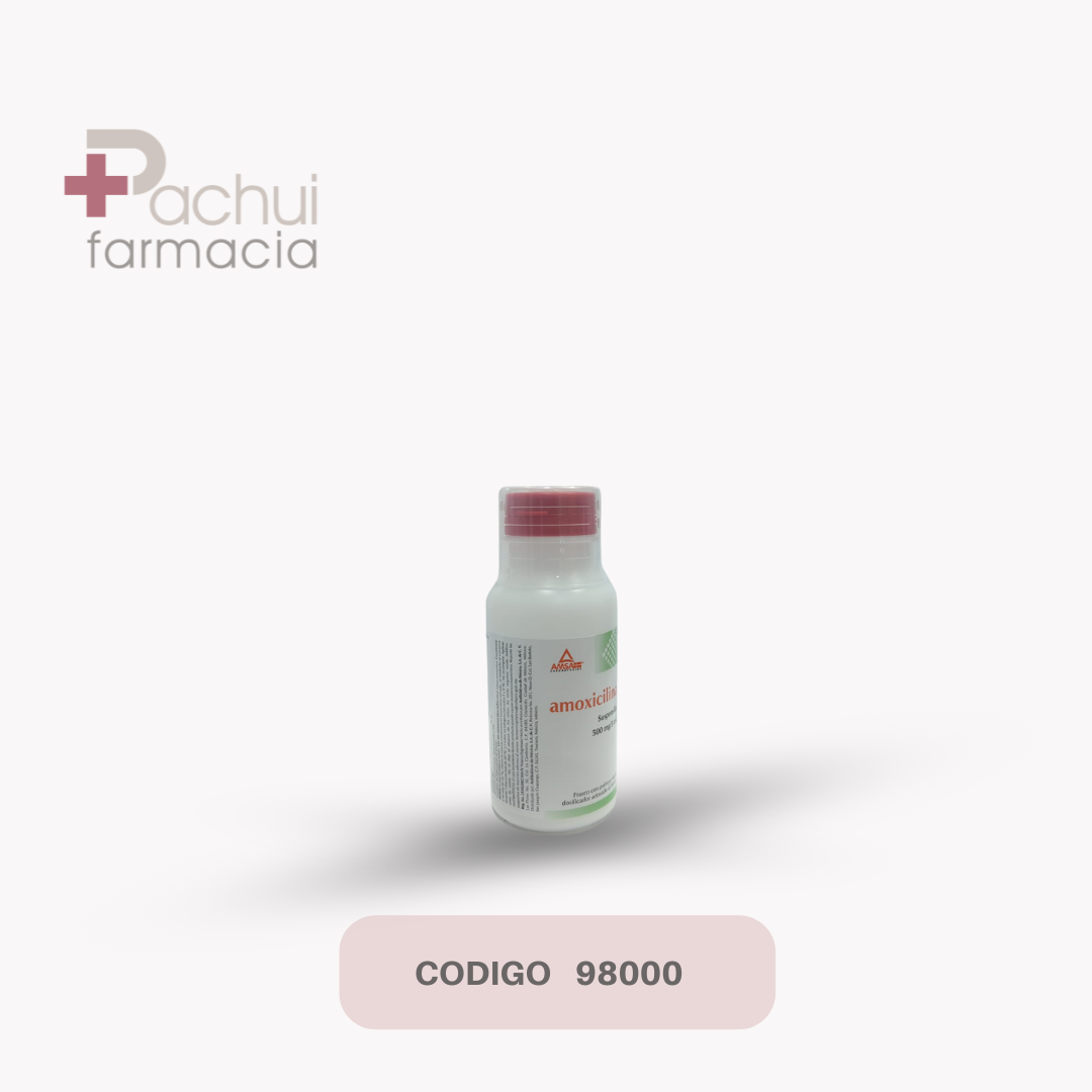 Amoxicilina 500 Mg/5 Ml Sus C/75 Ml