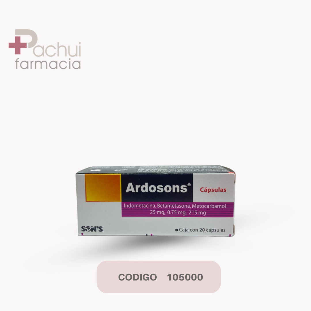 Ardosons 215/25/0.75 Mg C/20 Cap