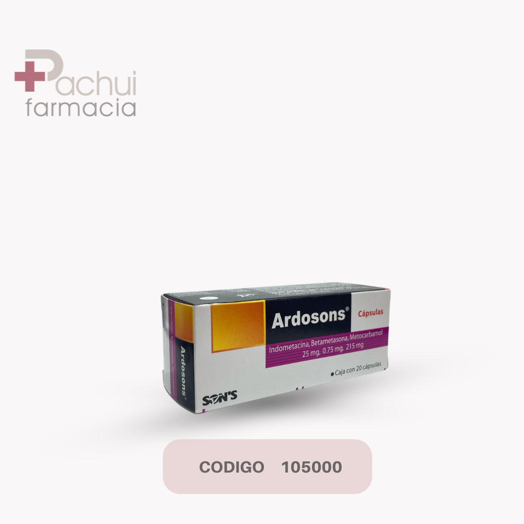 Ardosons 215/25/0.75 Mg C/20 Cap