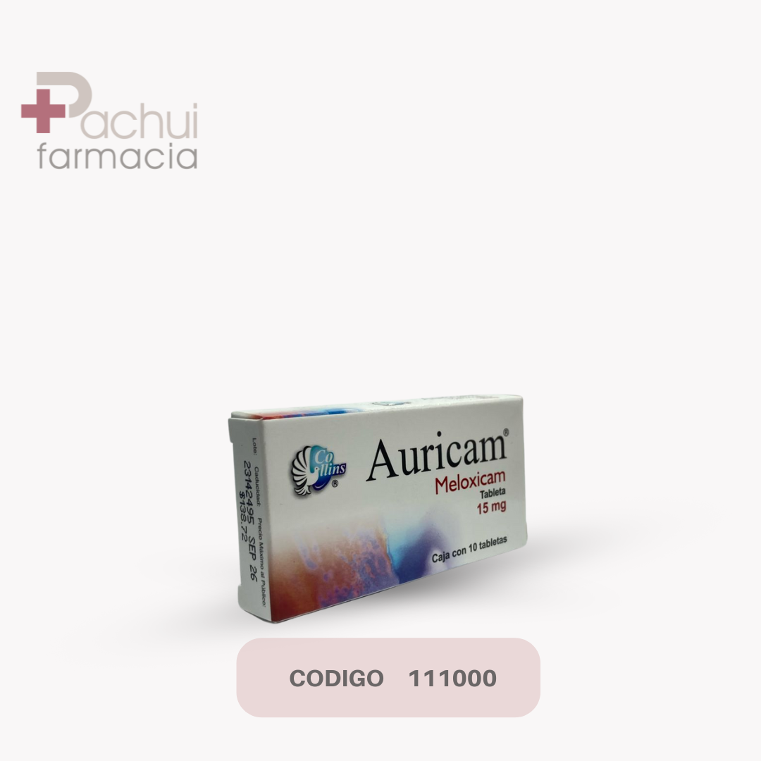 Auricam 15 Mg C/10 Tab