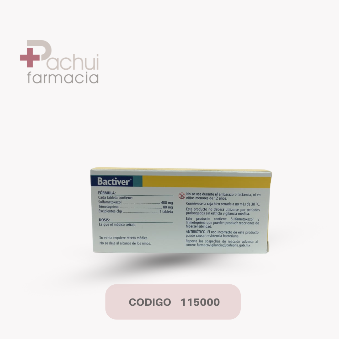 Bactiver 20 Tab 400/80 Mg