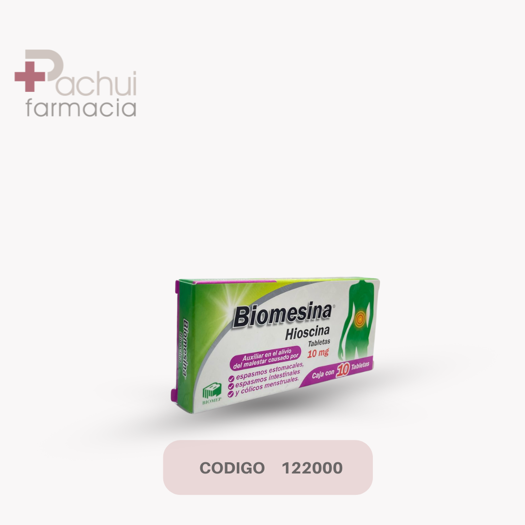 Biomesina 10 Mg C/10 Tab
