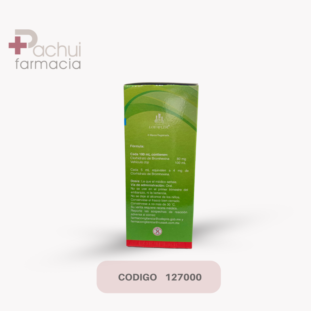Bromicof Inf 4 Mg/5 Ml Sol C/100 Ml