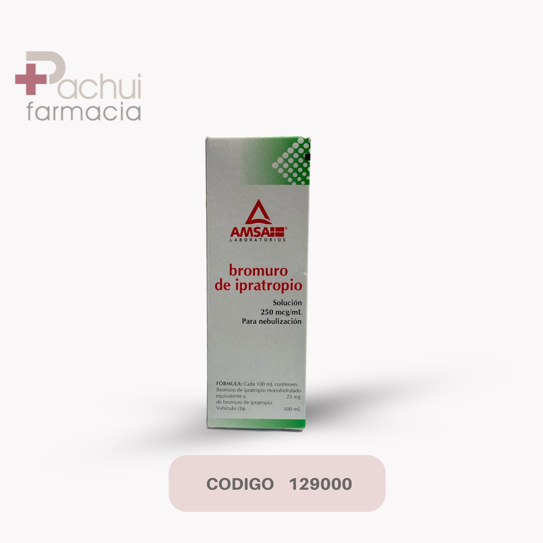 Bromuro De Ipratropio 1 Fa 25 Mg/20 Ml