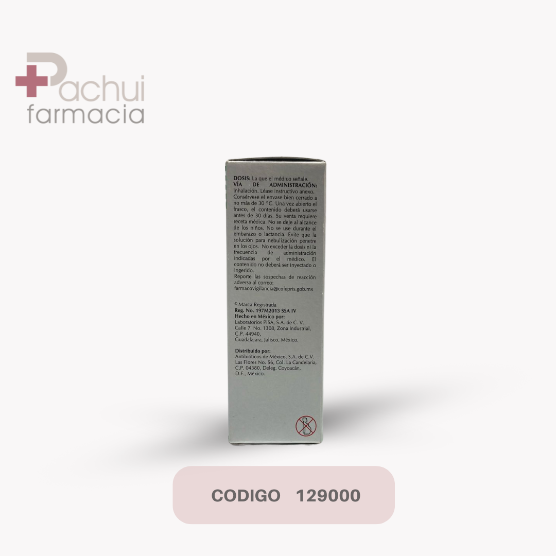 Bromuro De Ipratropio 1 Fa 25 Mg/20 Ml