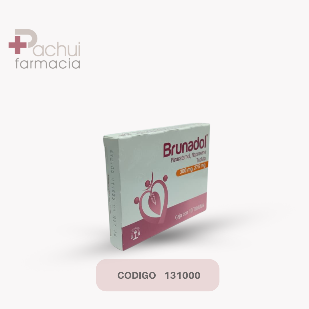 Brunadol 300/275 Mg C/10 Tab
