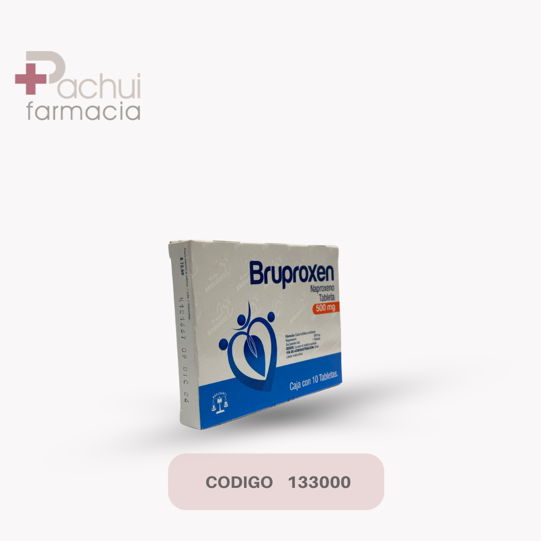 Bruproxen 500 Mg C/10 Tab
