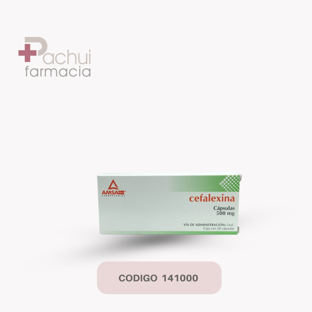 Cefalexina 20 Cap 500 Mg