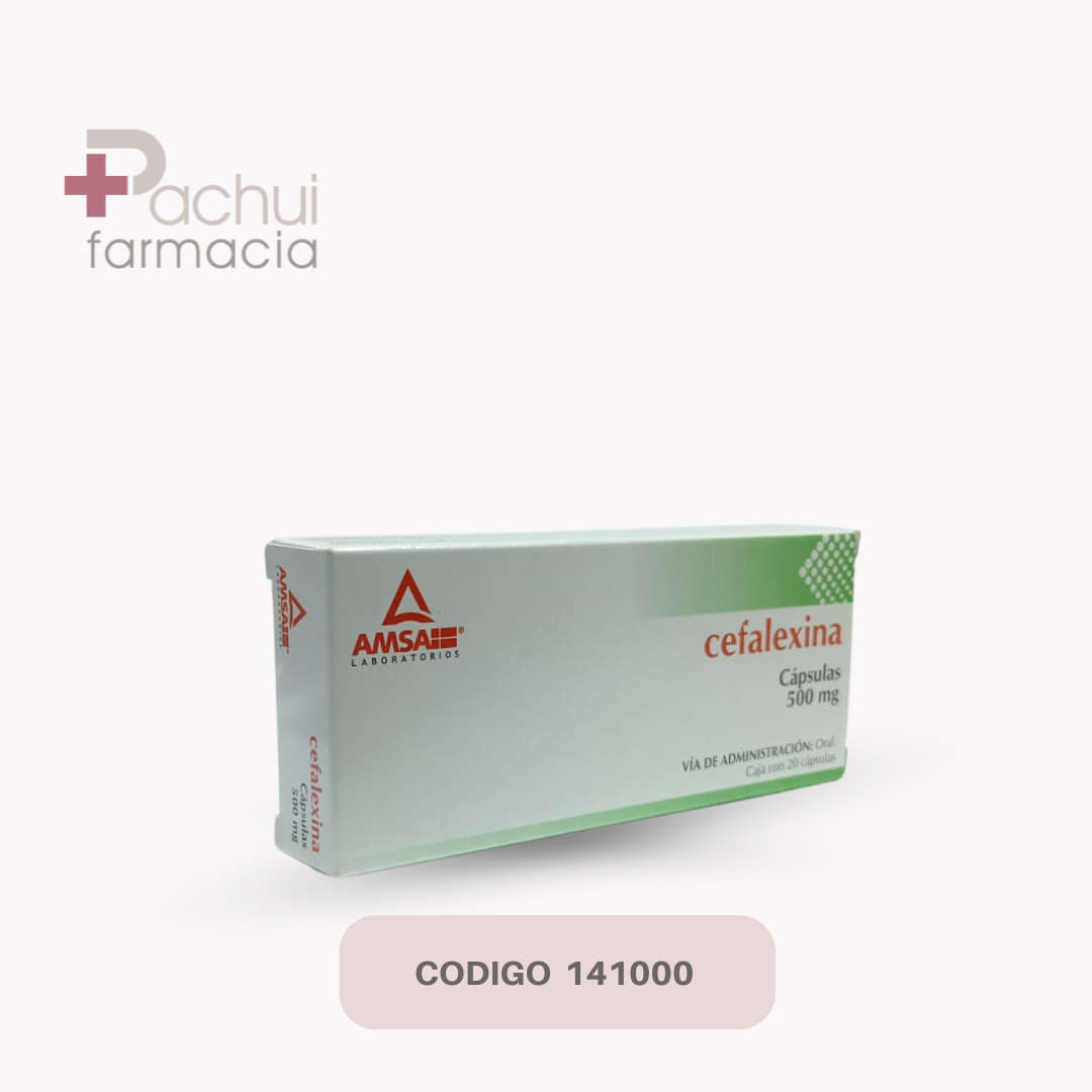 Cefalexina 20 Cap 500 Mg