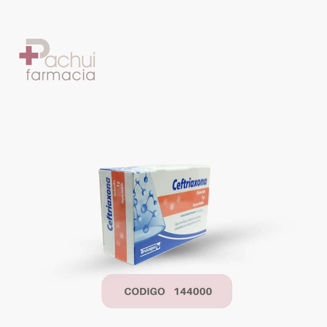 Ceftriaxona Im 1G Sol Inv C/1 Amp