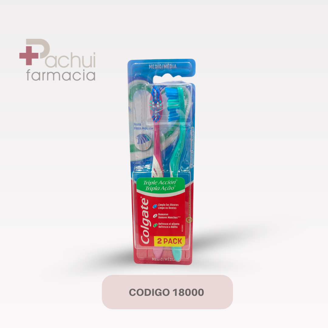 Cepillo Colgate Dental Trip Acc 2X1