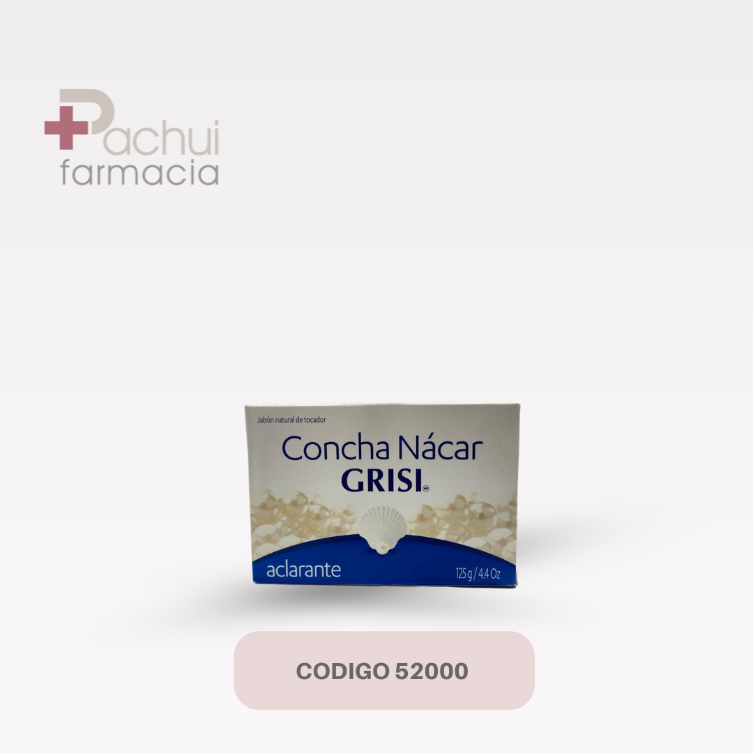 Jabon Grisi Concha Nacar 125 Gr