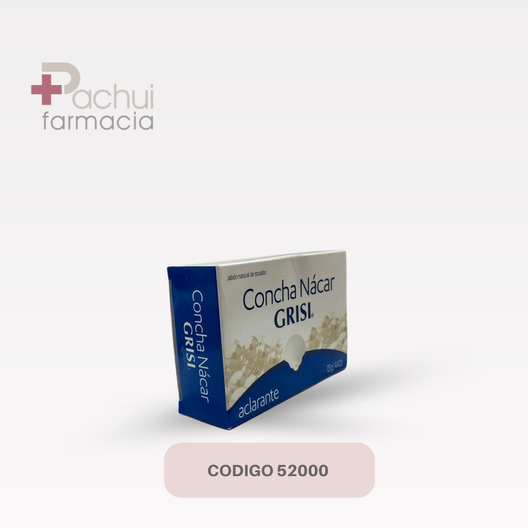 Jabon Grisi Concha Nacar 125 Gr