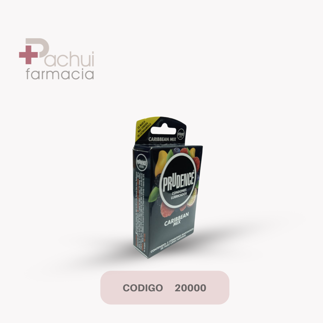 CONDONES PRUDENCE CARIBBEAN C/5
