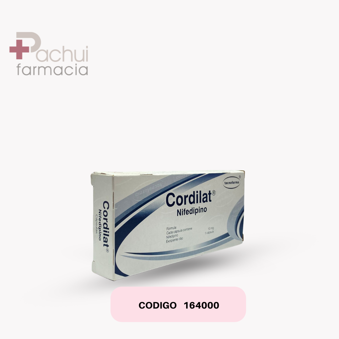 Cordilat 20 Caps 10 Mg