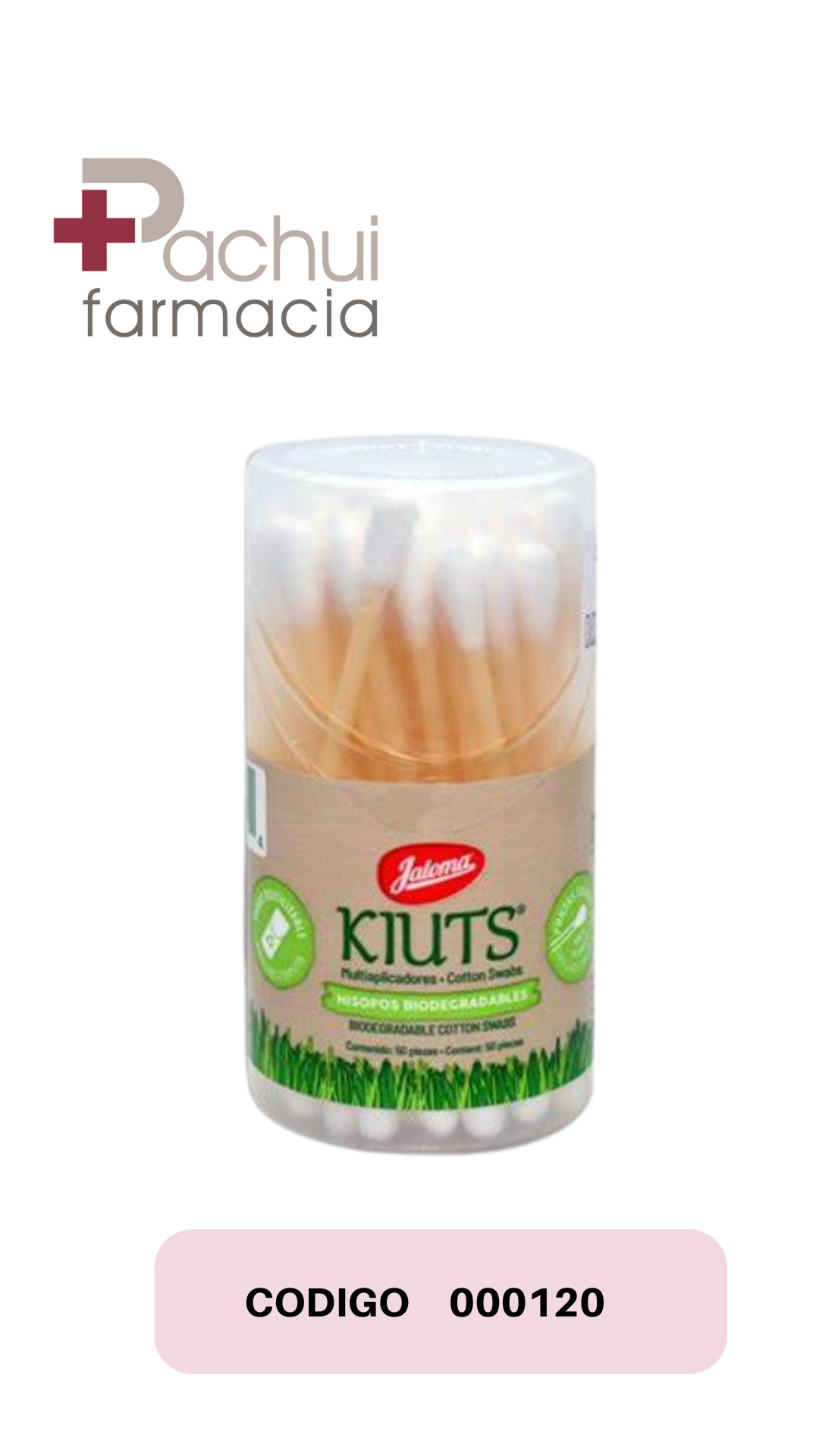 COTONETES KIUTS 50 PIEZAS
