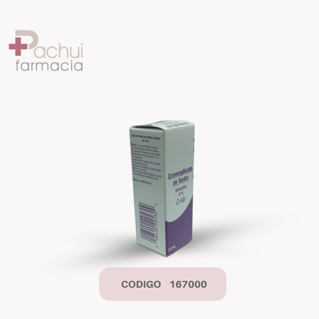 Cromoglicato 4% Sol Oft C/5 Ml