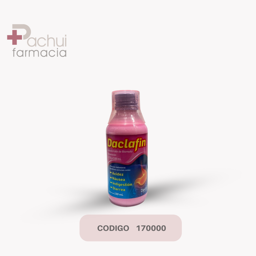 Daclafin Subsalicilato De Bismuto 120 Ml
