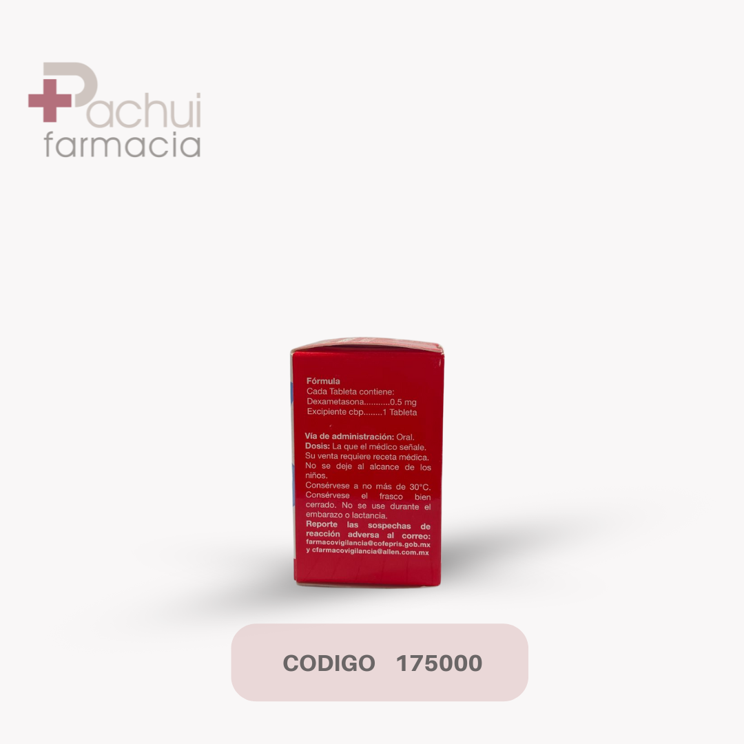 Dexametasona 20 Tab 0.5 Mg