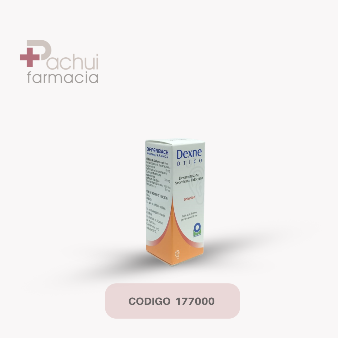 Dexne Otico 15/3.5/1 Mg Sol Got C/10 Ml