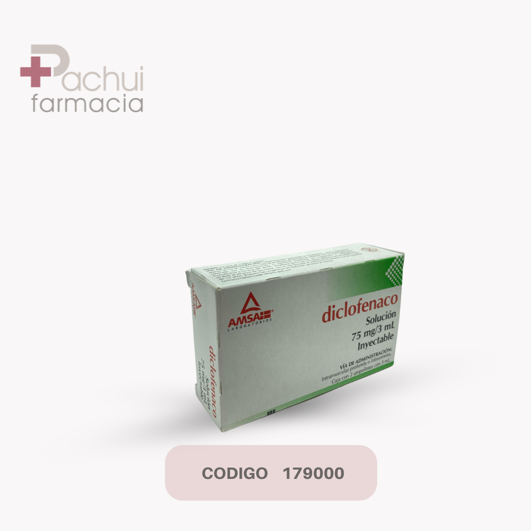 Diclofenaco 2 Fa 75Mg/3 Ml