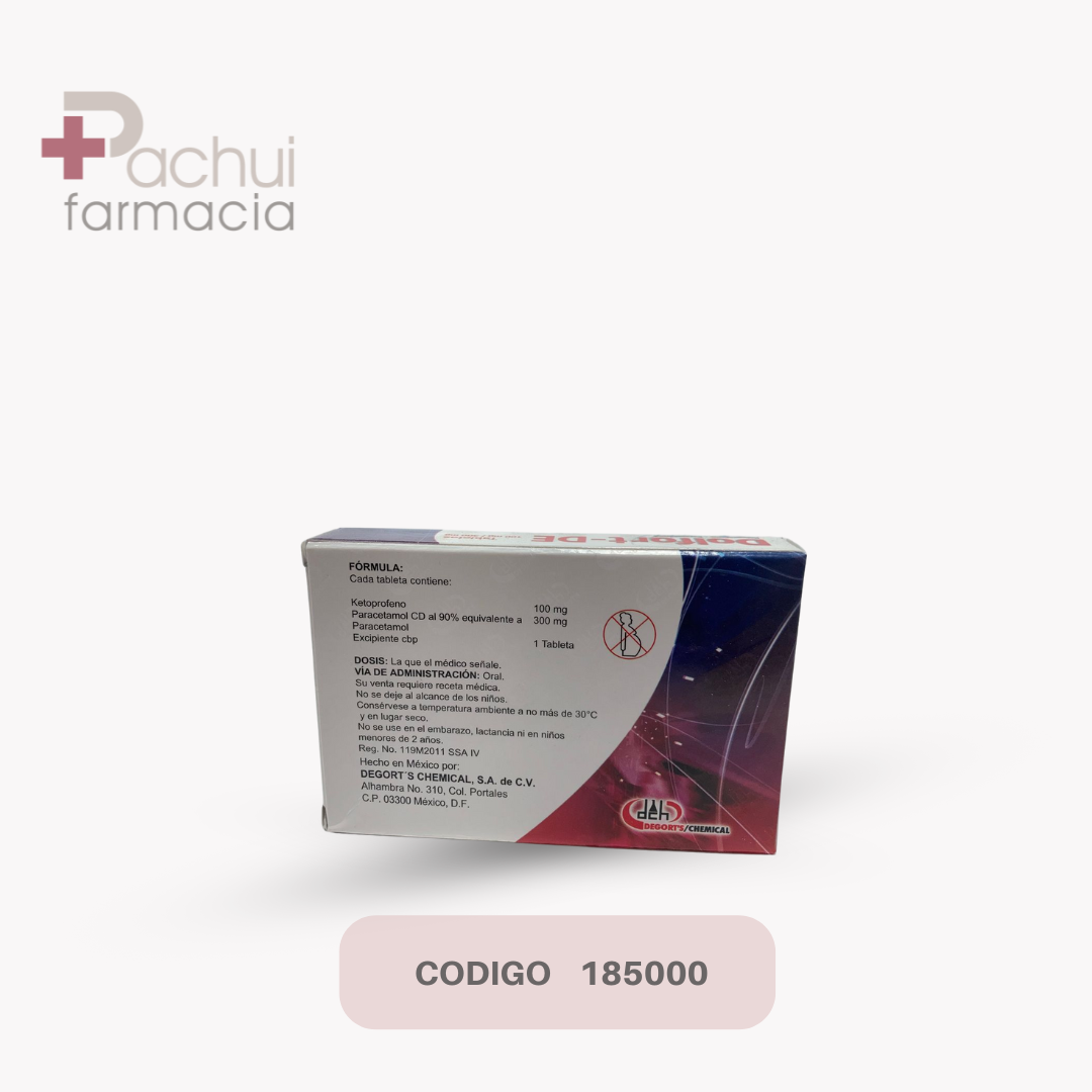 Dolfort-De 300/100 Mg C/12 Tab