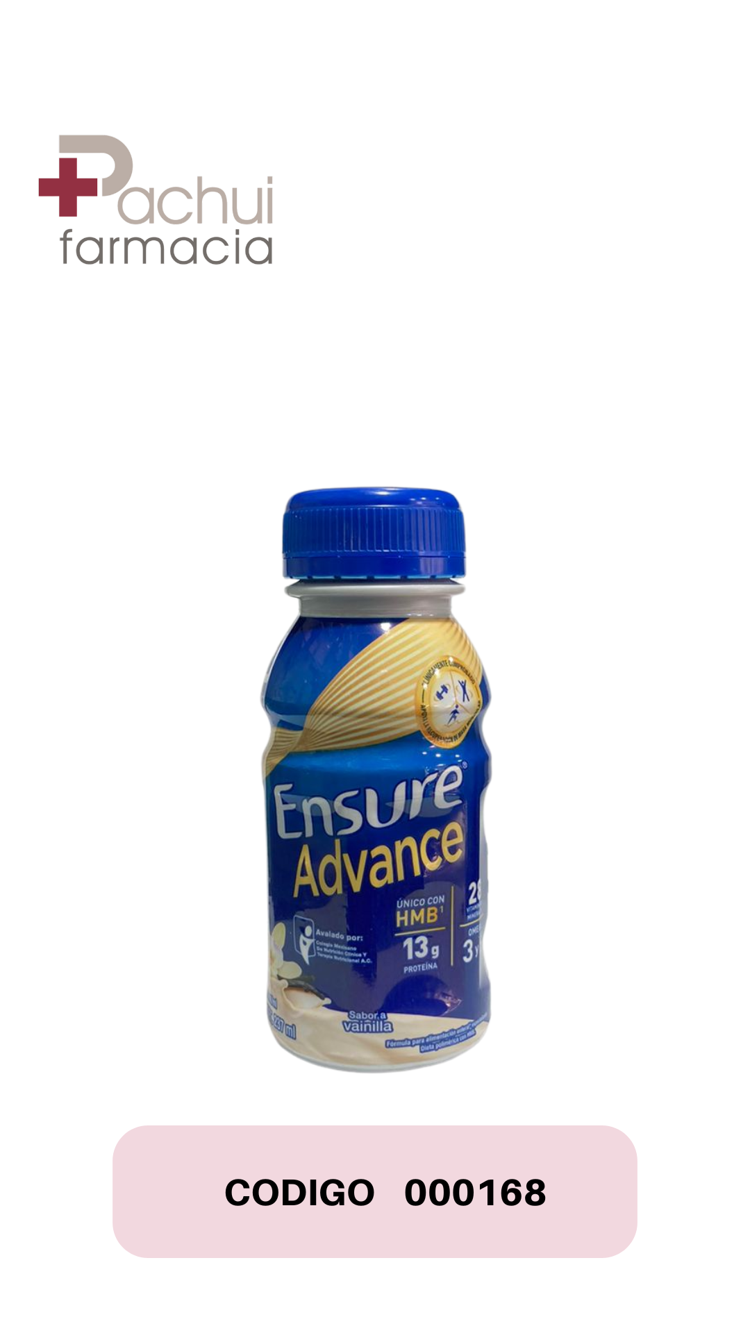 ENSURE VAINILLA 237ML ADVANCE