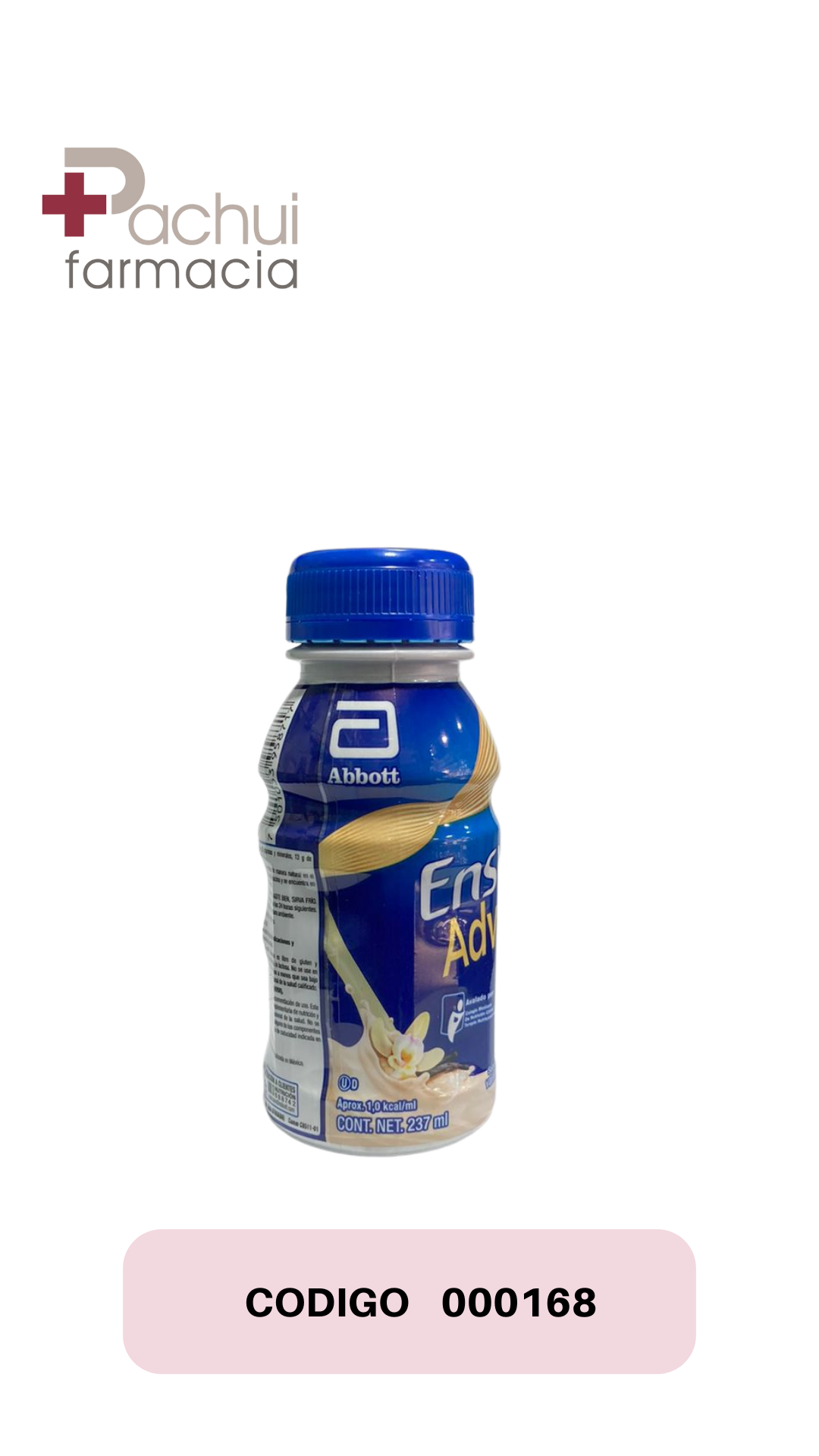 ENSURE VAINILLA 237ML ADVANCE