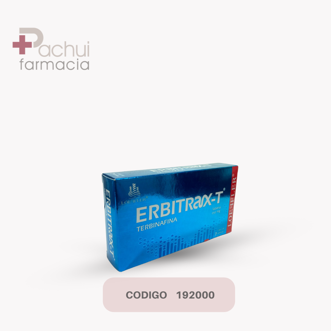 Erbitrax T 250 Mg C/7 Tab