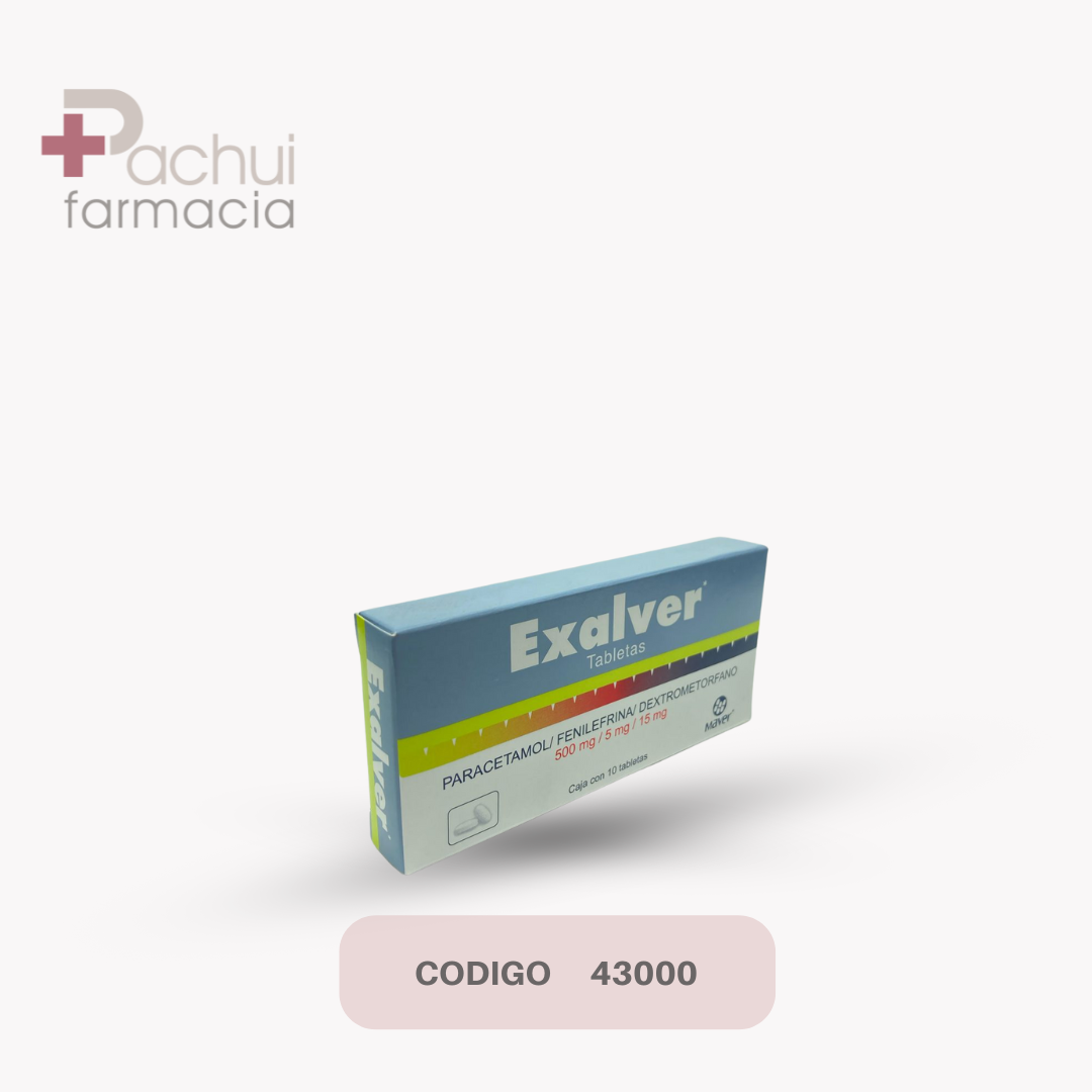 EXALVER TAB C/10 500/15/5 MG