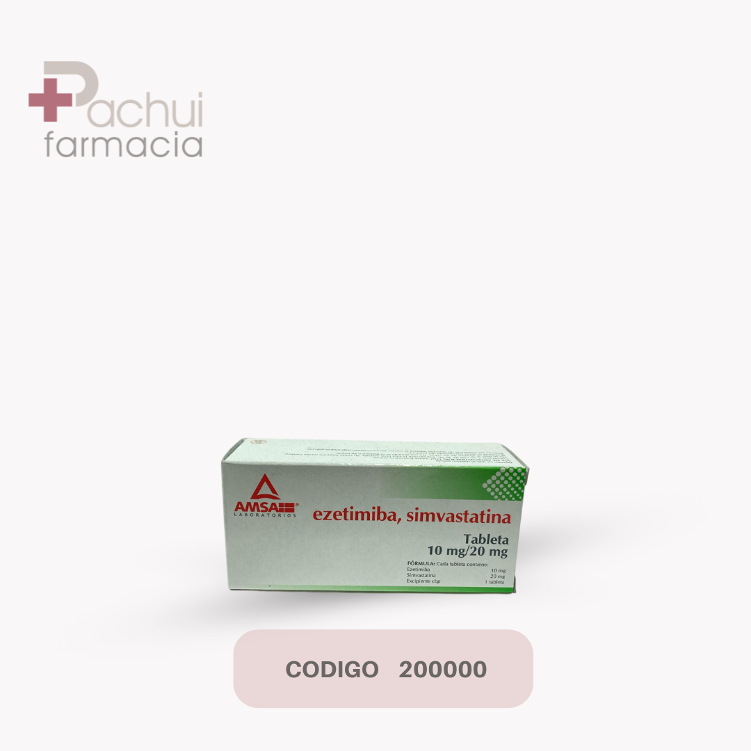 Ezetimiba/Simvasta 28 Tab 10/20 Mg