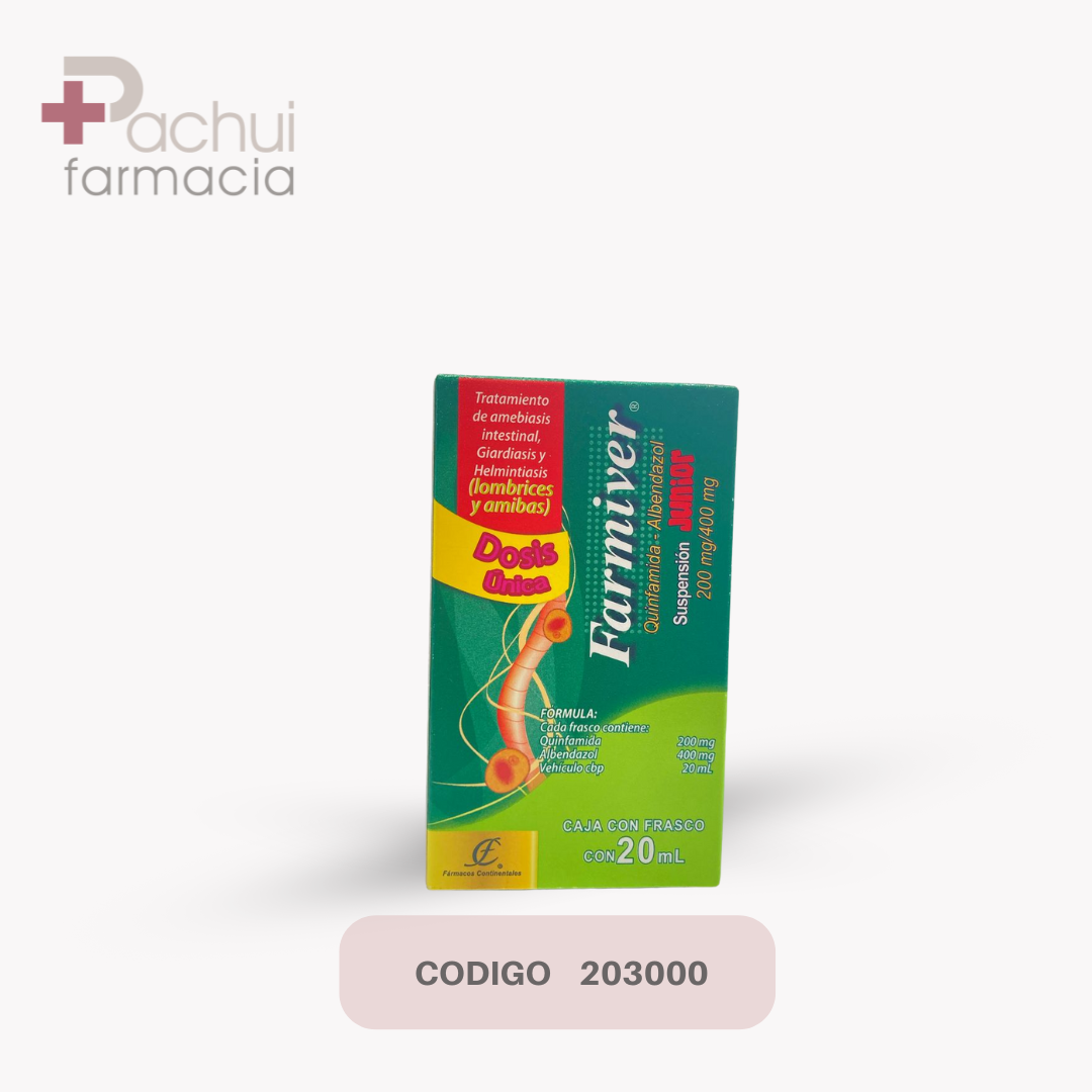 Farmiver Jr 400/200 Mg Sus C/20 Ml