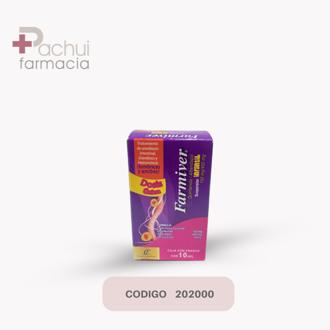 Farmiver Inf 400/100 Mg Sus C/10 Ml