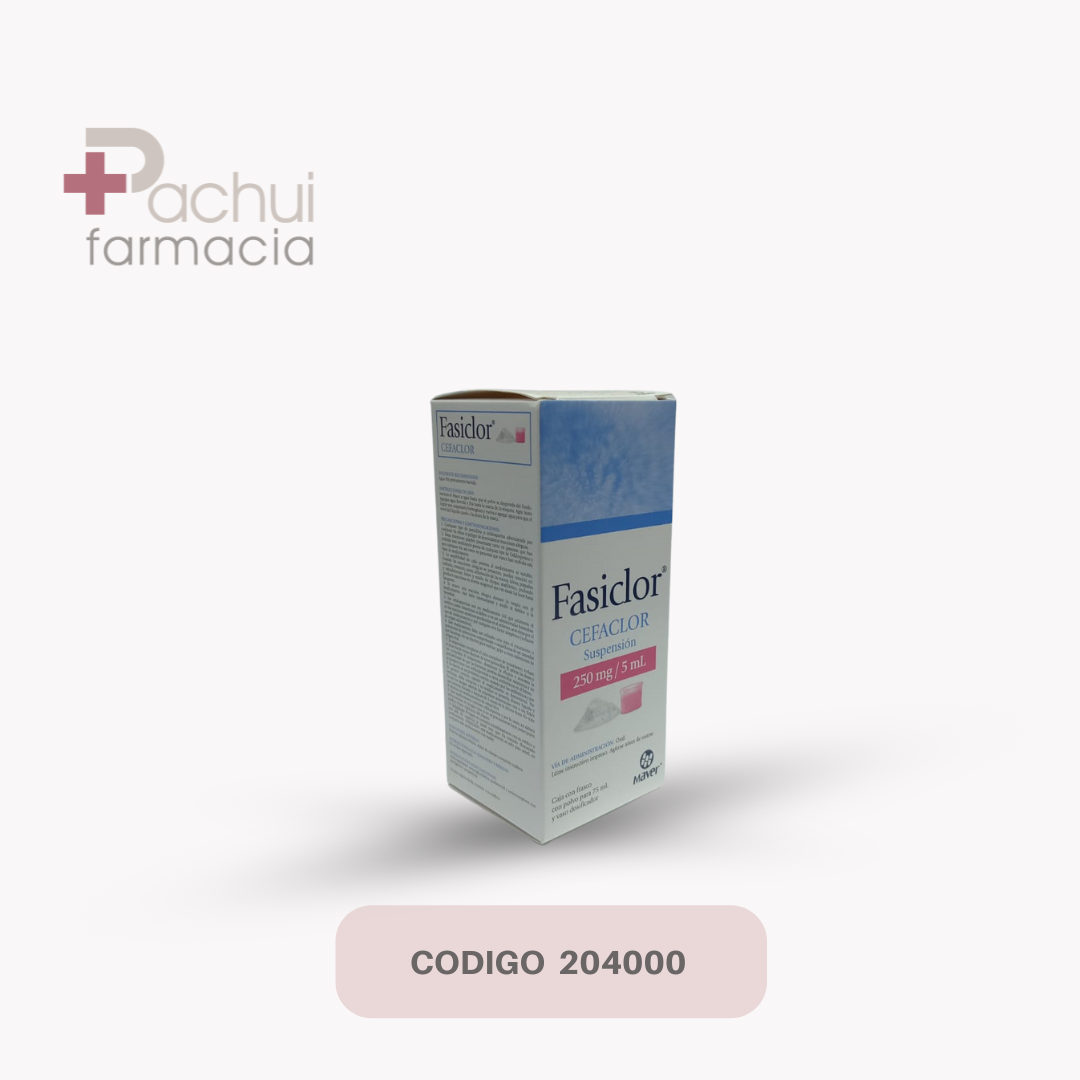 Fasiclor 1 Susp 250Mg/5/75 Ml