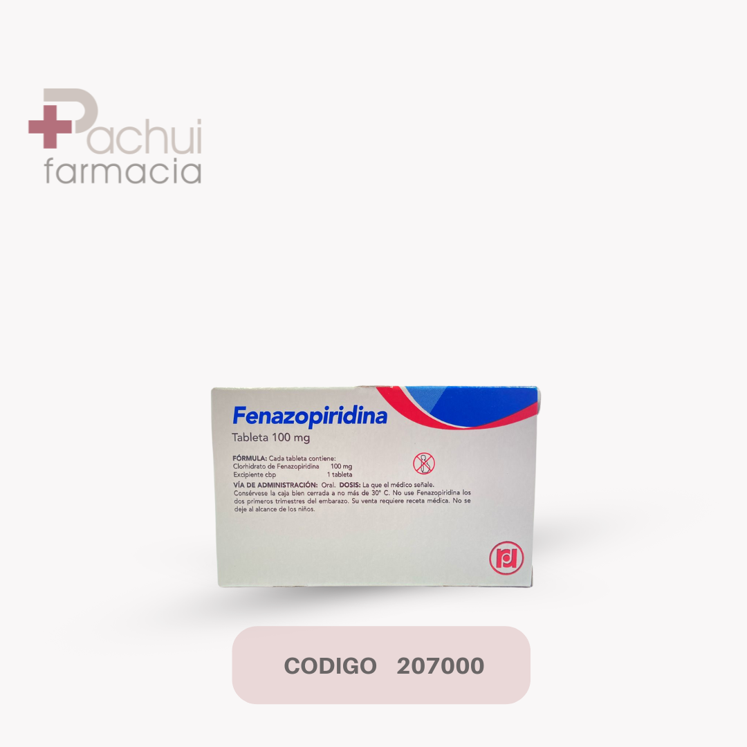 Fenazopiridina 20 Tab 100Mg