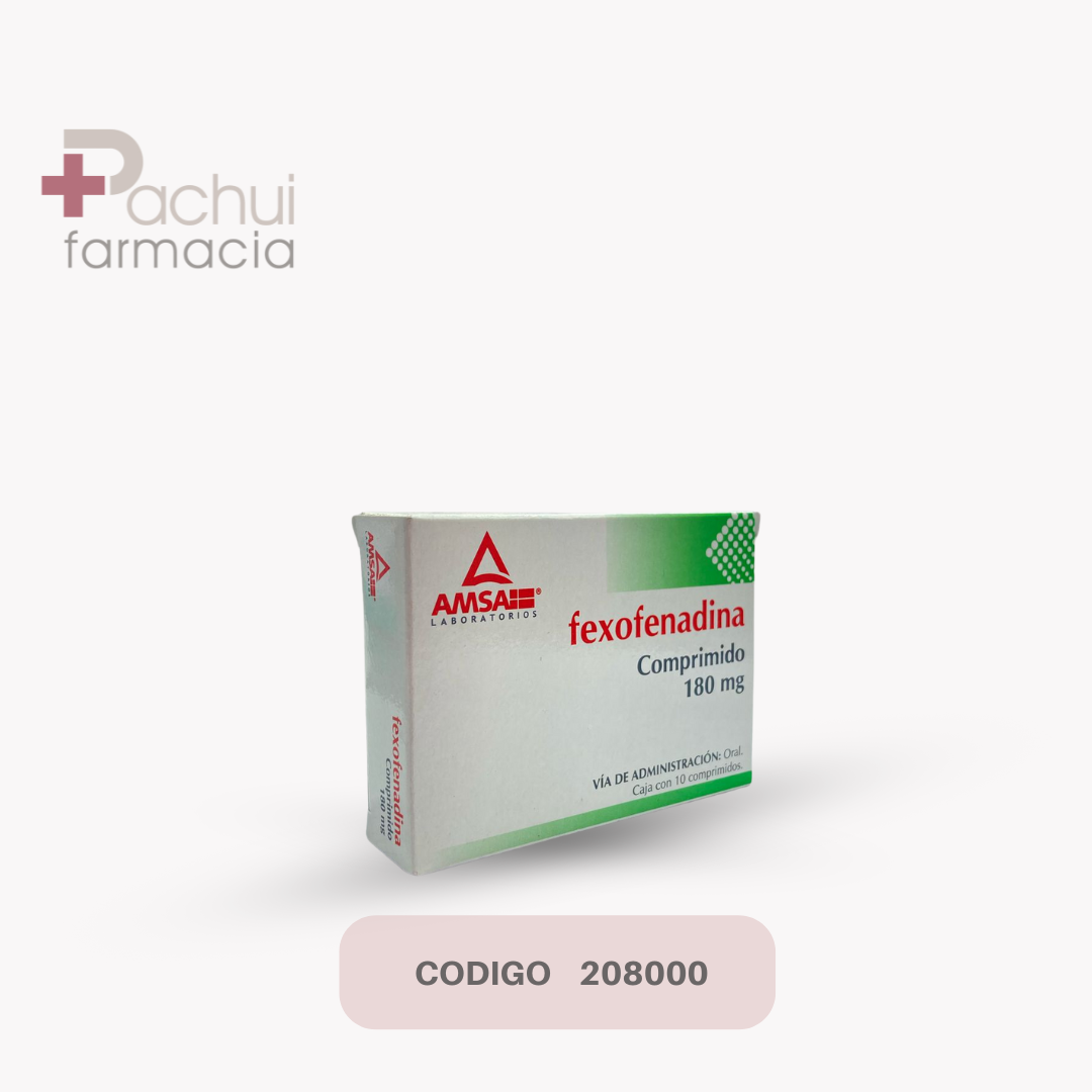 Fexofenadina 180 Mg C/10 Com
