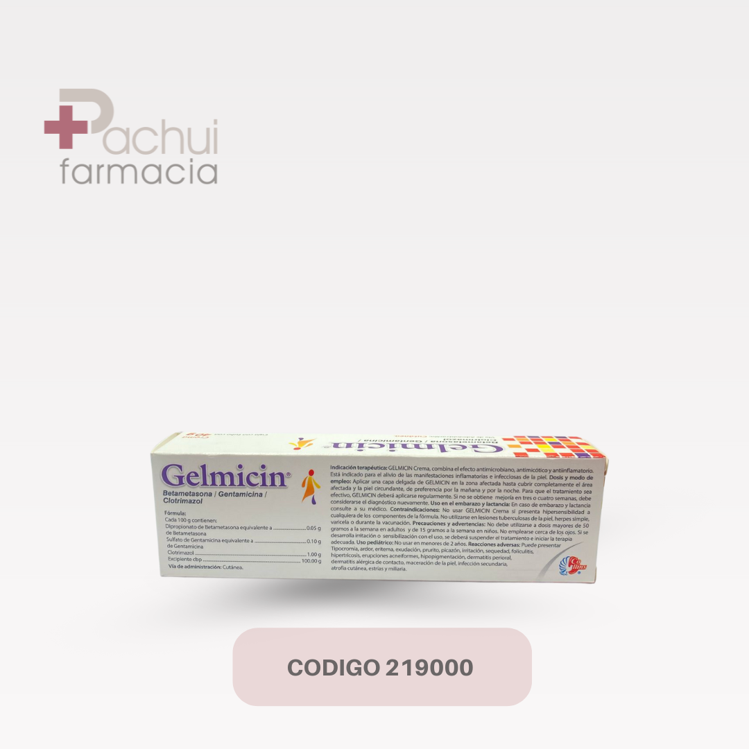 Gelmicin 100/1/0.10/0.05 G C/40 G Cre