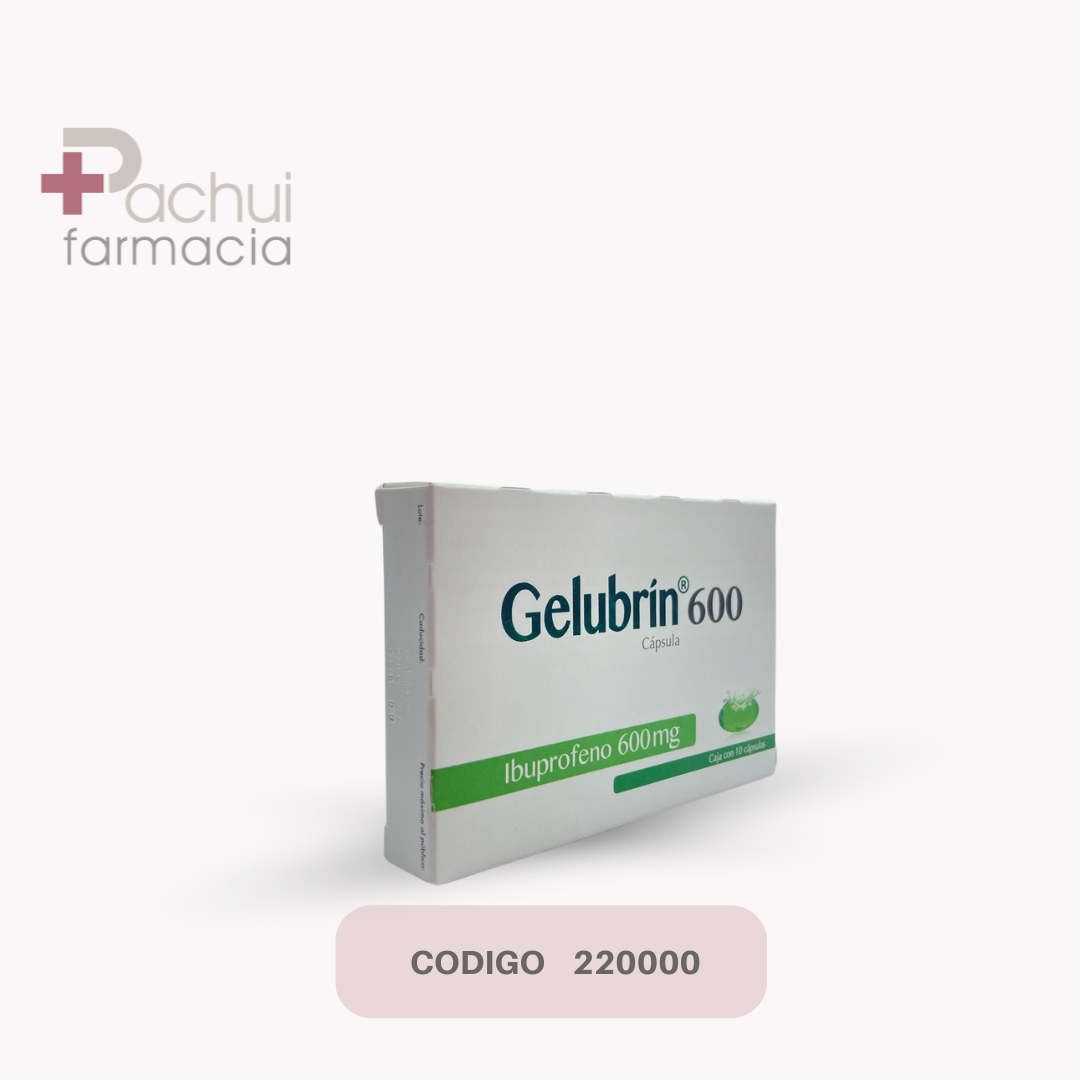 Gelubrin 10 Caps 600 Mg