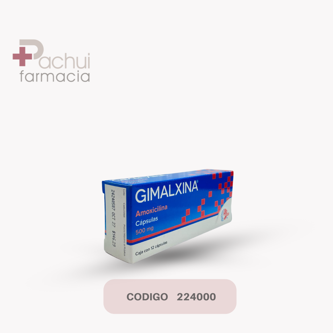 Gimalxina 500 Mg C/12 Cap