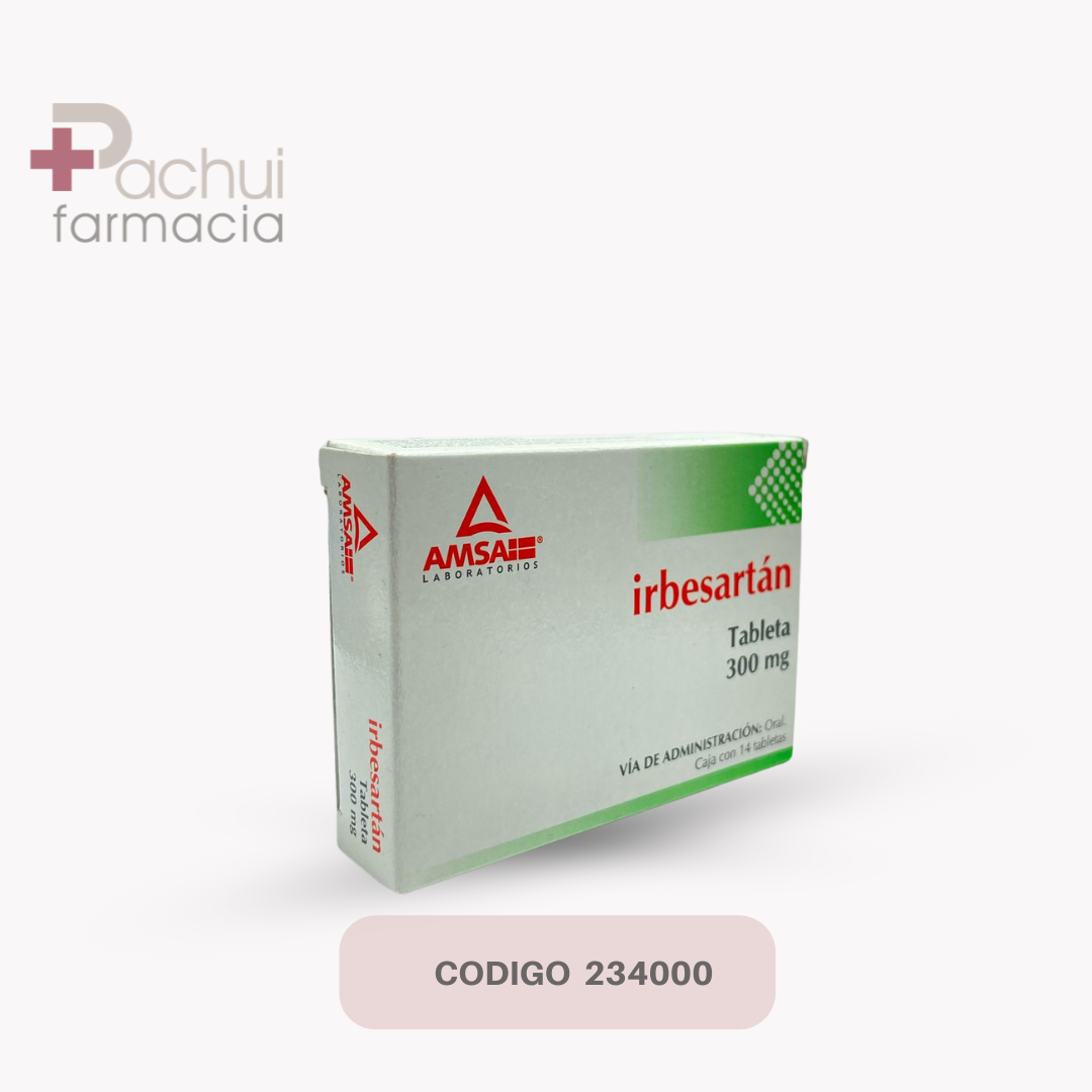 Irbesartan 300 Mg C/14 Tab