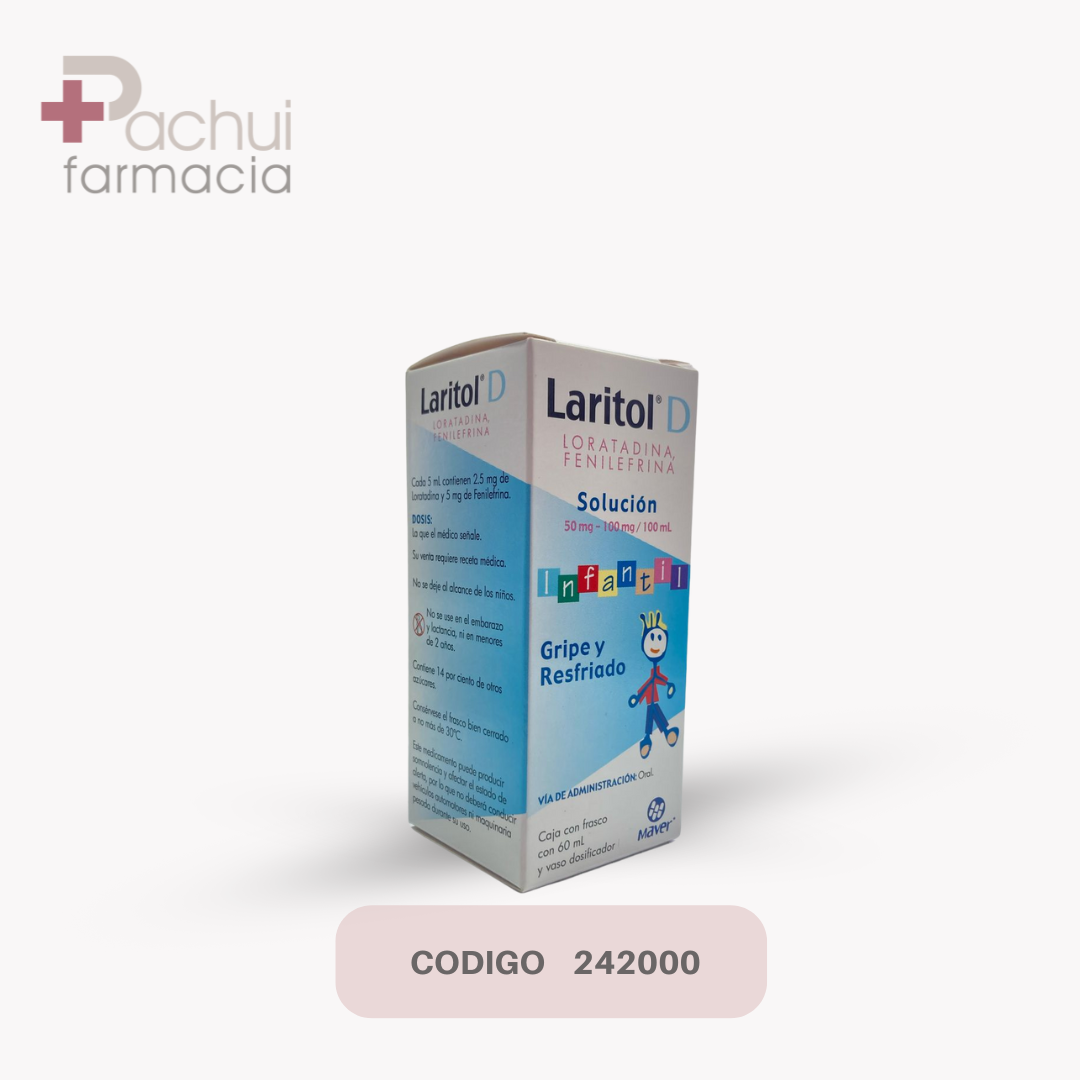 Laritol D Inf 100/50Mg/100Ml Sol C/60Ml