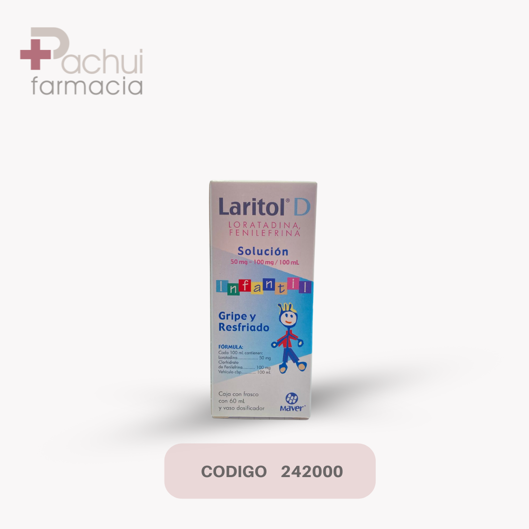 Laritol D Inf 100/50Mg/100Ml Sol C/60Ml