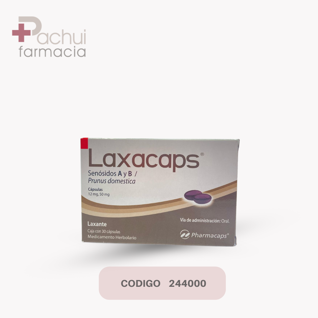Laxacaps 50/26.667 Mg C/30 Cap