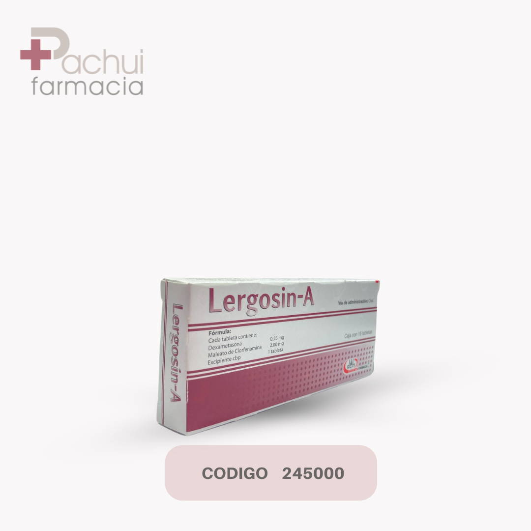 Lergosin-A 15 Tab 2/0.25 Mg