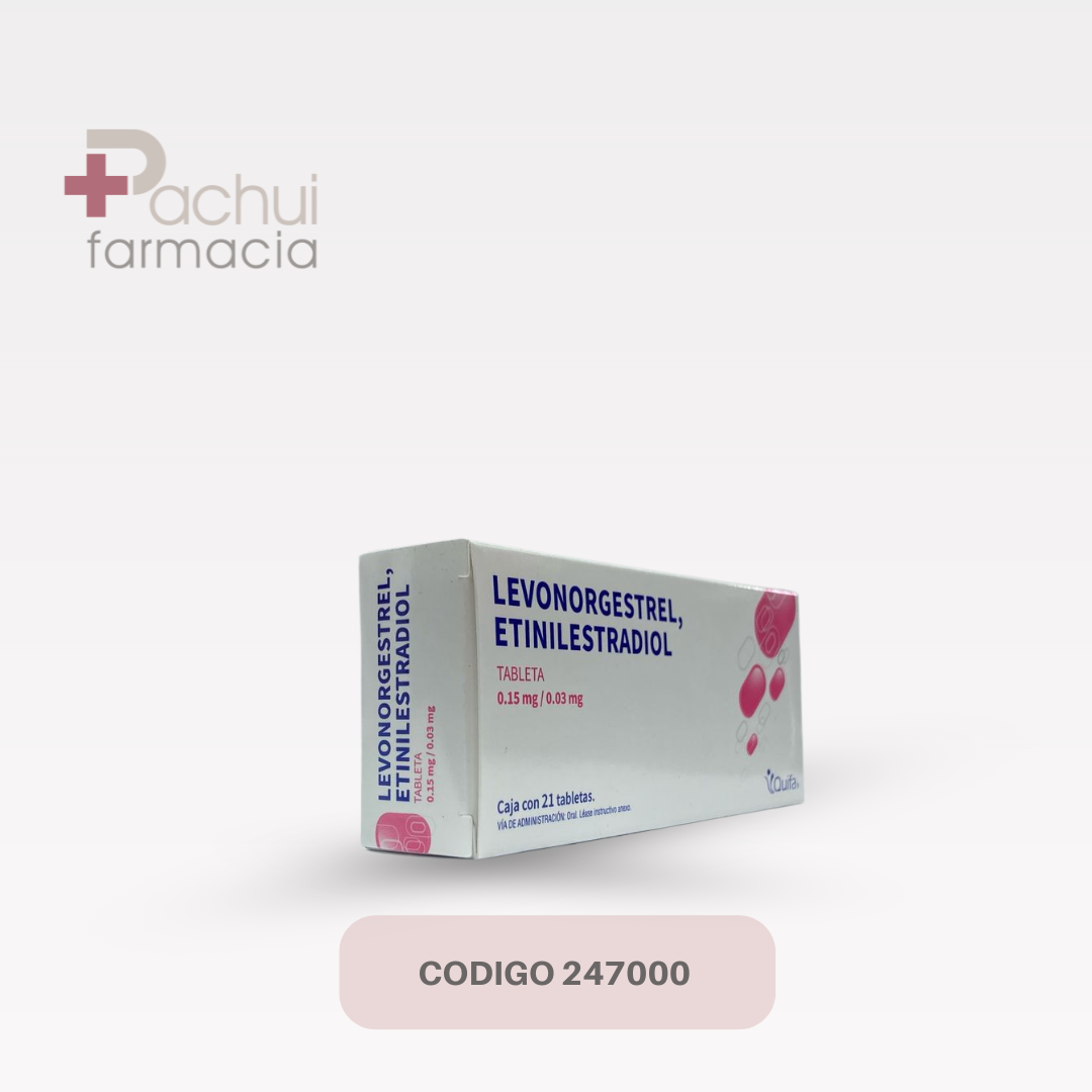 Levonorges/Etinile 0.15/0.03 Mg C/21 Tab